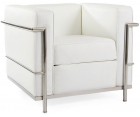 Sillón LC2 LE CORBUSER - Piel italiana - Alta calidad