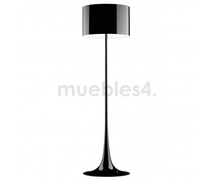 Lámpara de pie SPUN LIGHT T - Metal. 178cm.